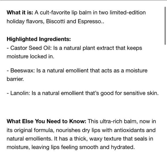 Glossier Tinted Lip Balm Dotcom Set Espresso & Biscotti Duo BNIB - Picture 10 of 12